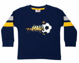 Kids Thermal Taping Shirt - Soccer Goal Navy