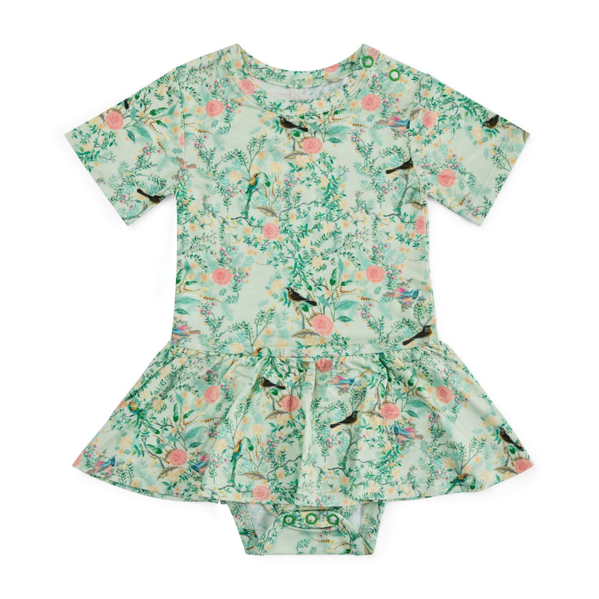 Bamboo Twirl Dress with Bodysuit