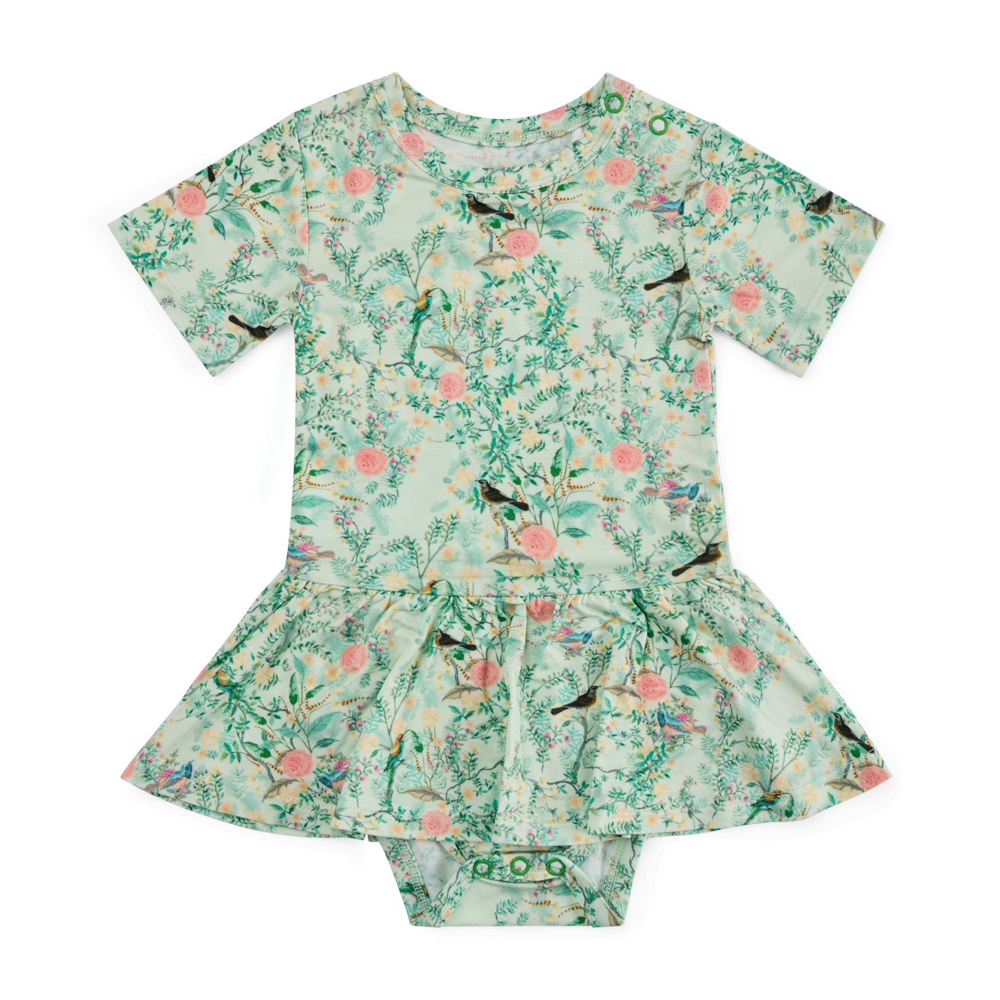 Bamboo Twirl Dress with Bodysuit