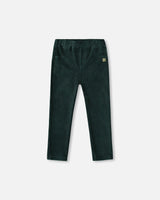 Stretch Velour Rib Treggings