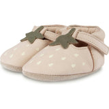 Nanoe Strawberry Nubuck T-Bar Shoes