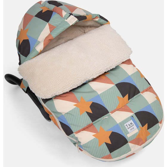 BenjiPOD Print Zipped Footmuff