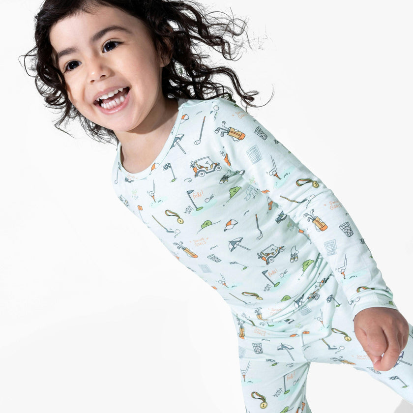 Golf Bamboo Kids Pajamas
