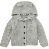 Creature Comfort Baby Cardigan, Grey