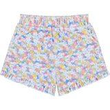 girls jasmine blossom french terry ruffle short