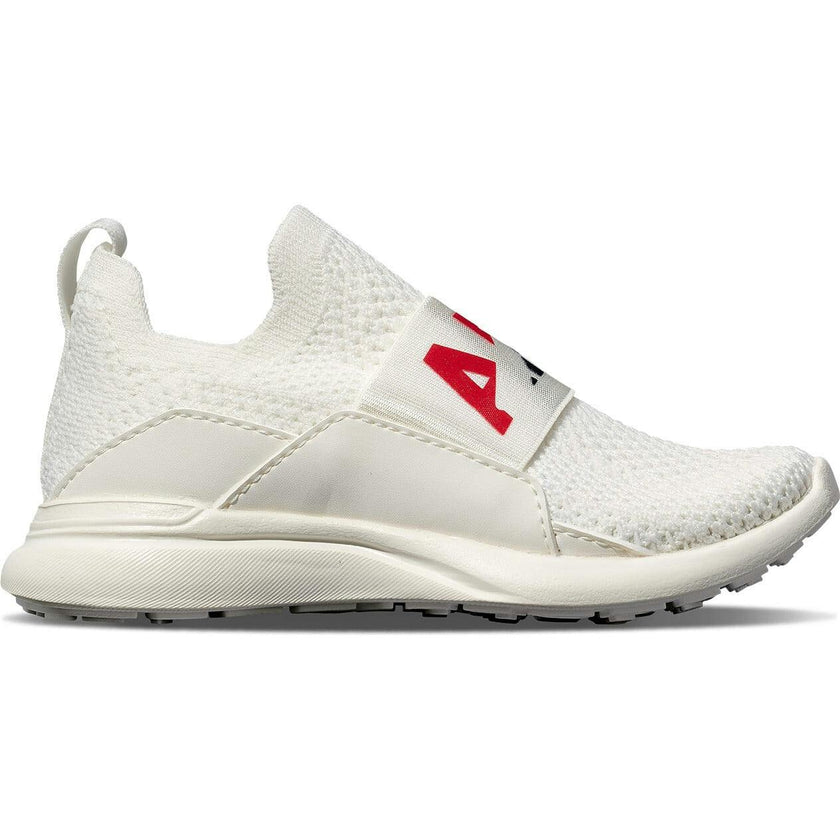 Kid's TechLoom Bliss Ivory / Red / Navy, White