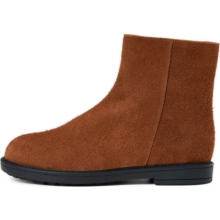 Sebastian Suede Zipper Chelsea Boots