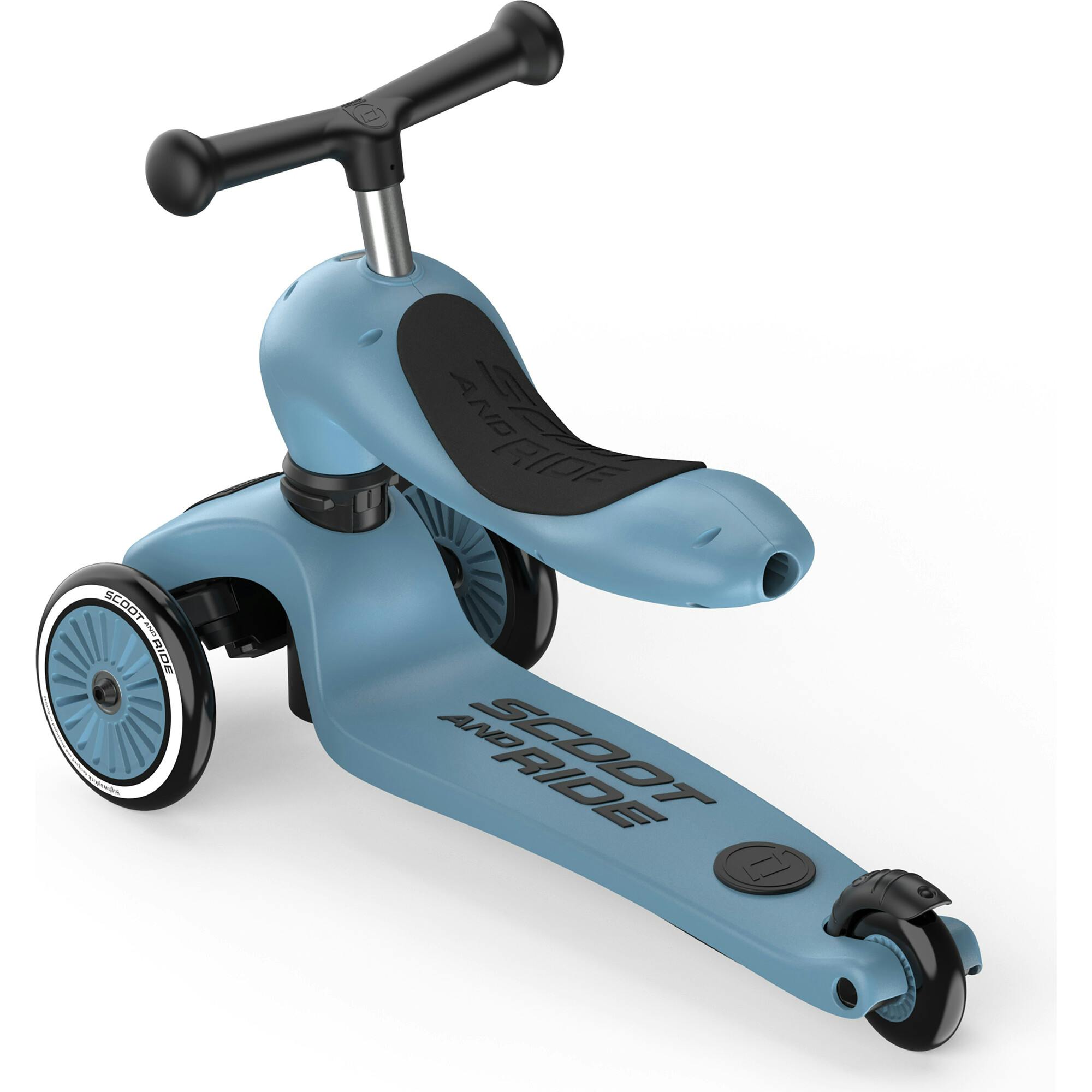 Highwaykick 1 Push and Go Steel