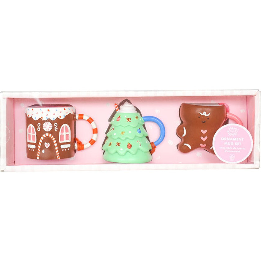 Baking Spirits Bright Mug Ornament Set