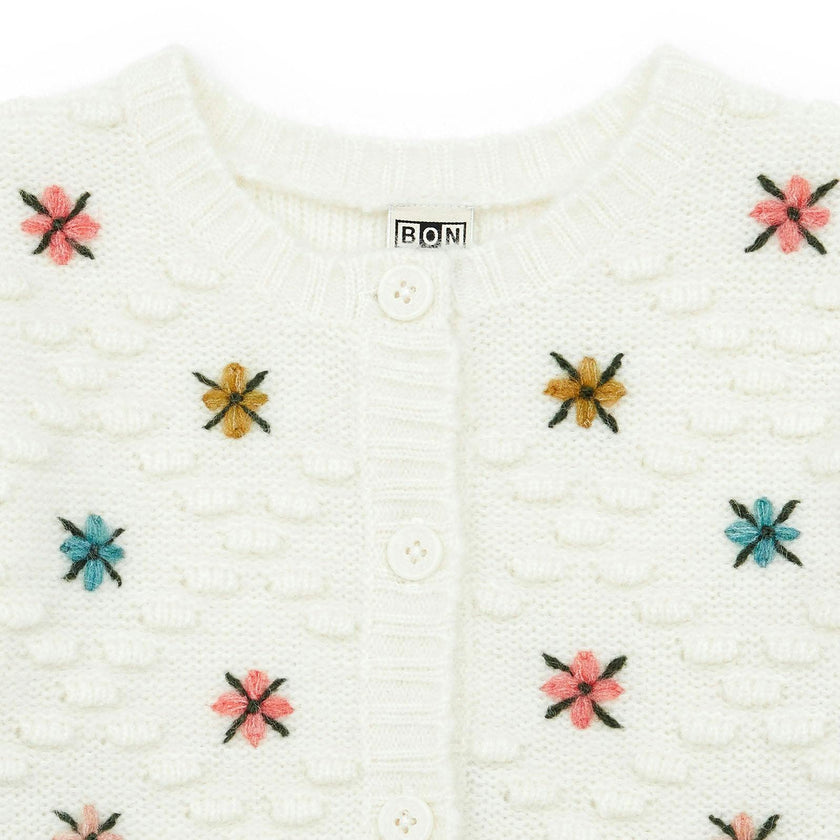 Flower Dots Cardigan