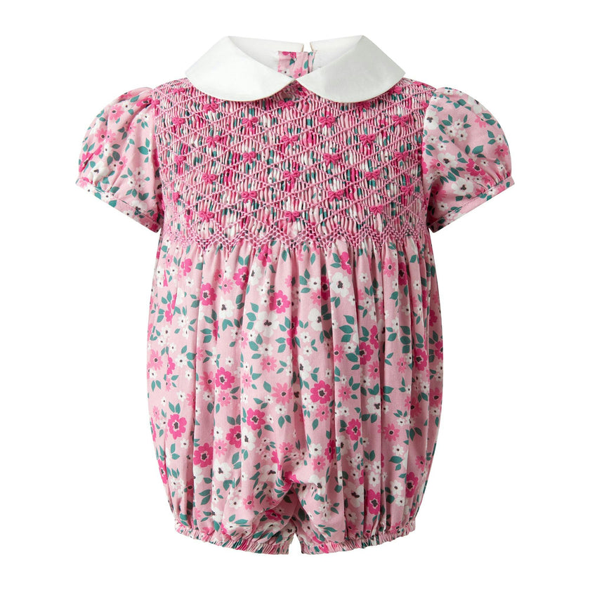 Blossom Flower Smocked Bubble