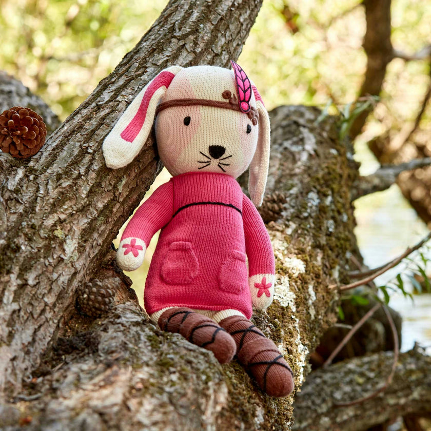 Bella The Bunny Stuffed Animal For Baby
