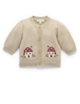 Toadstool Cardigan Oatmeal Melange