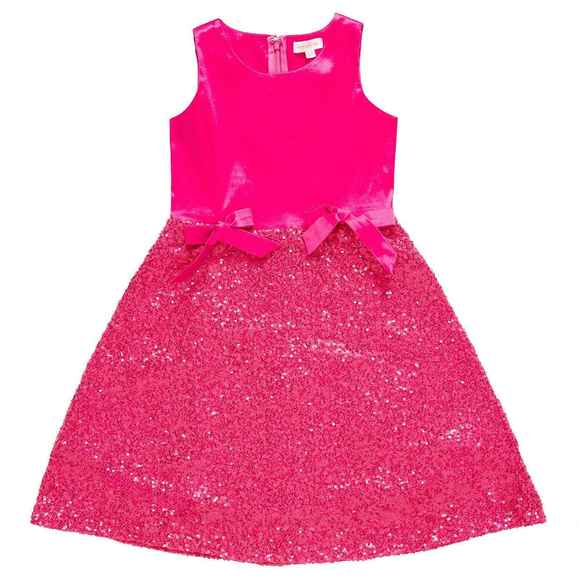 Mini Alexis Dress in Fuchsia