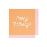Mixed Happy Birthday Large Napkins