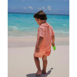 The Tropicana - Boys Coral Terry Polo