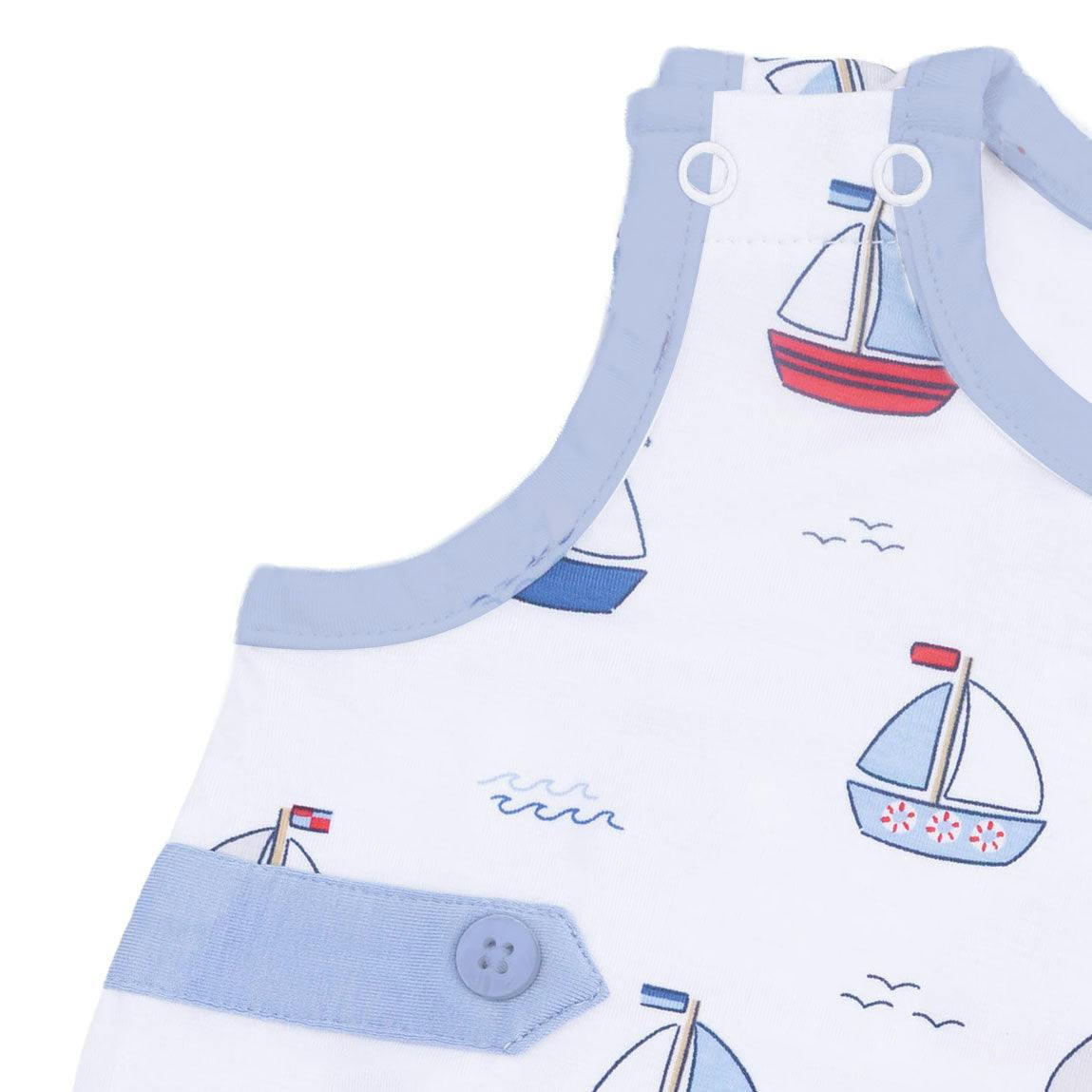 Bubbly Sailboats Blue - Bubble