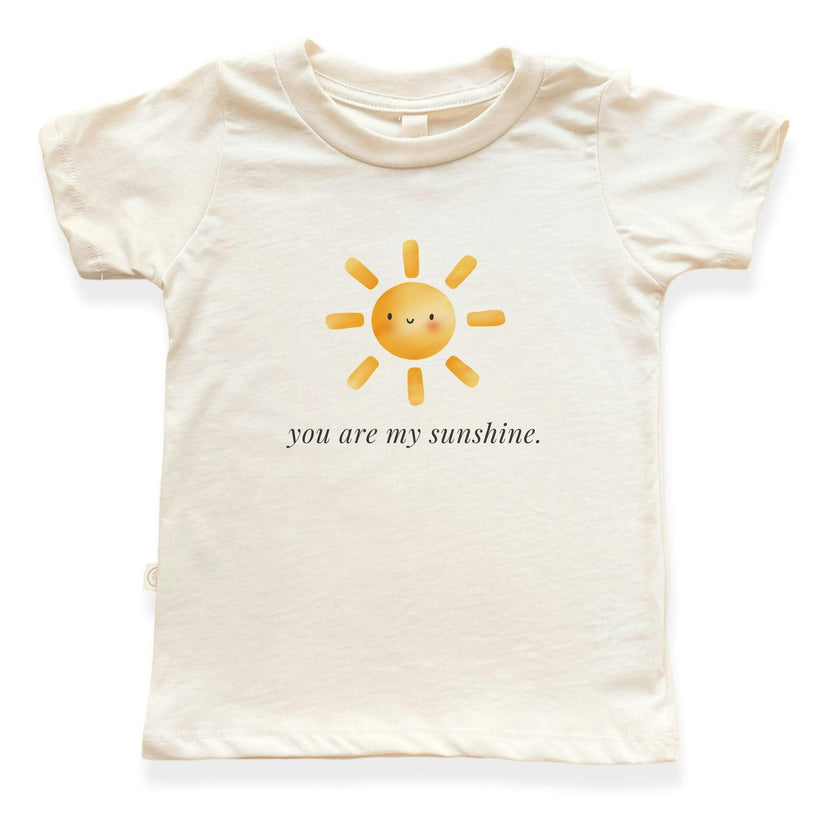 You Are My Sunshine Organic Kids T-shirt