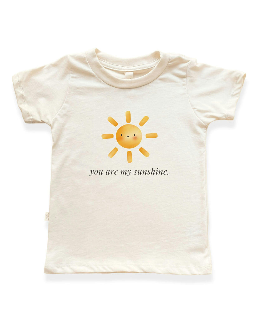 You Are My Sunshine Organic Kids T-shirt