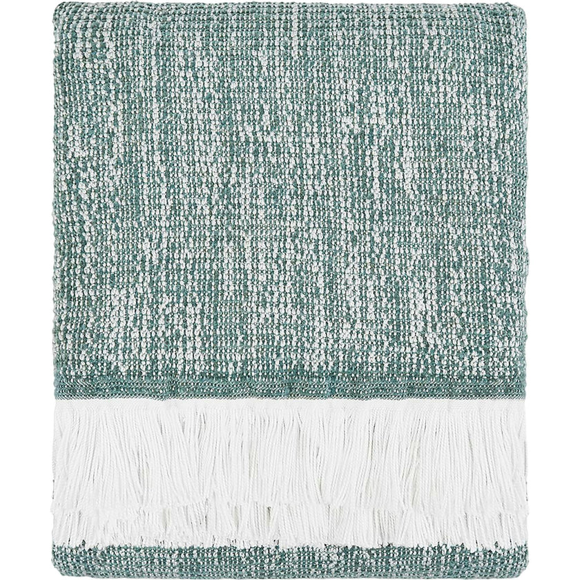Crosshatch Stain Resistant Indoor Outdoor Throw