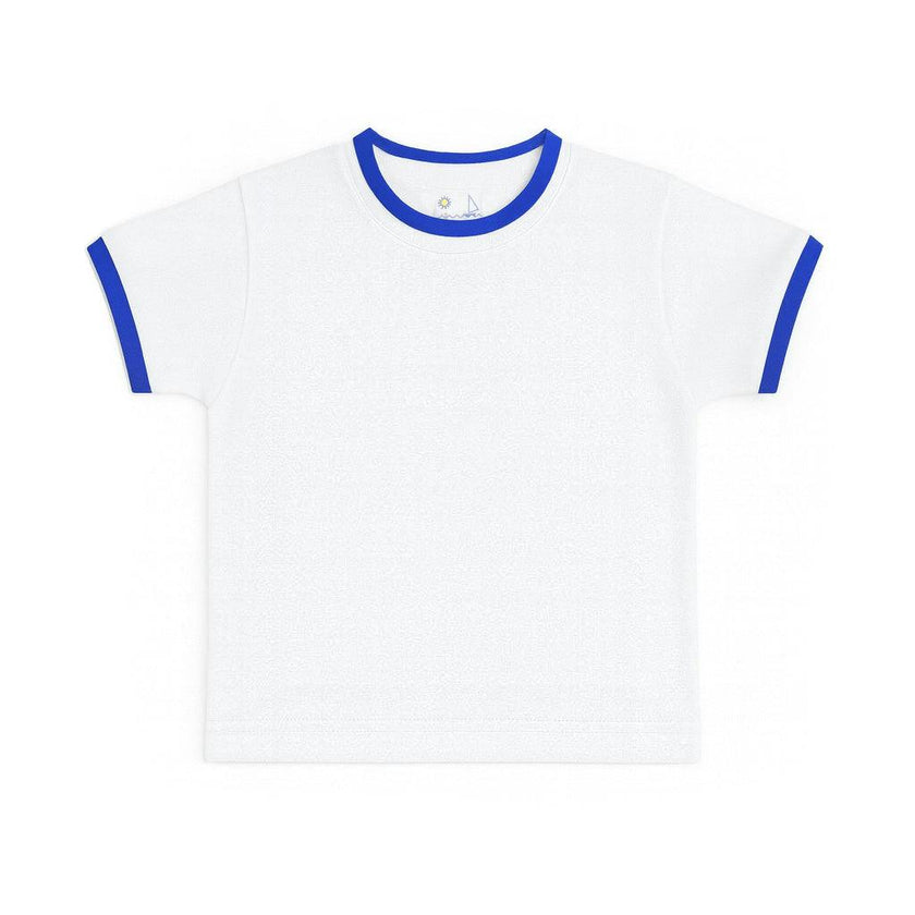 White T-Shirt With Tipping