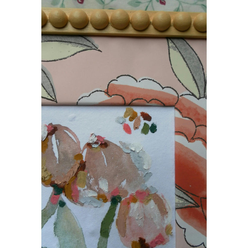 Slow Seeds No. 17 – Original Watercolor & Oil Pastel Painting