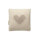 DH Mini Toss Grey Heart Cushion