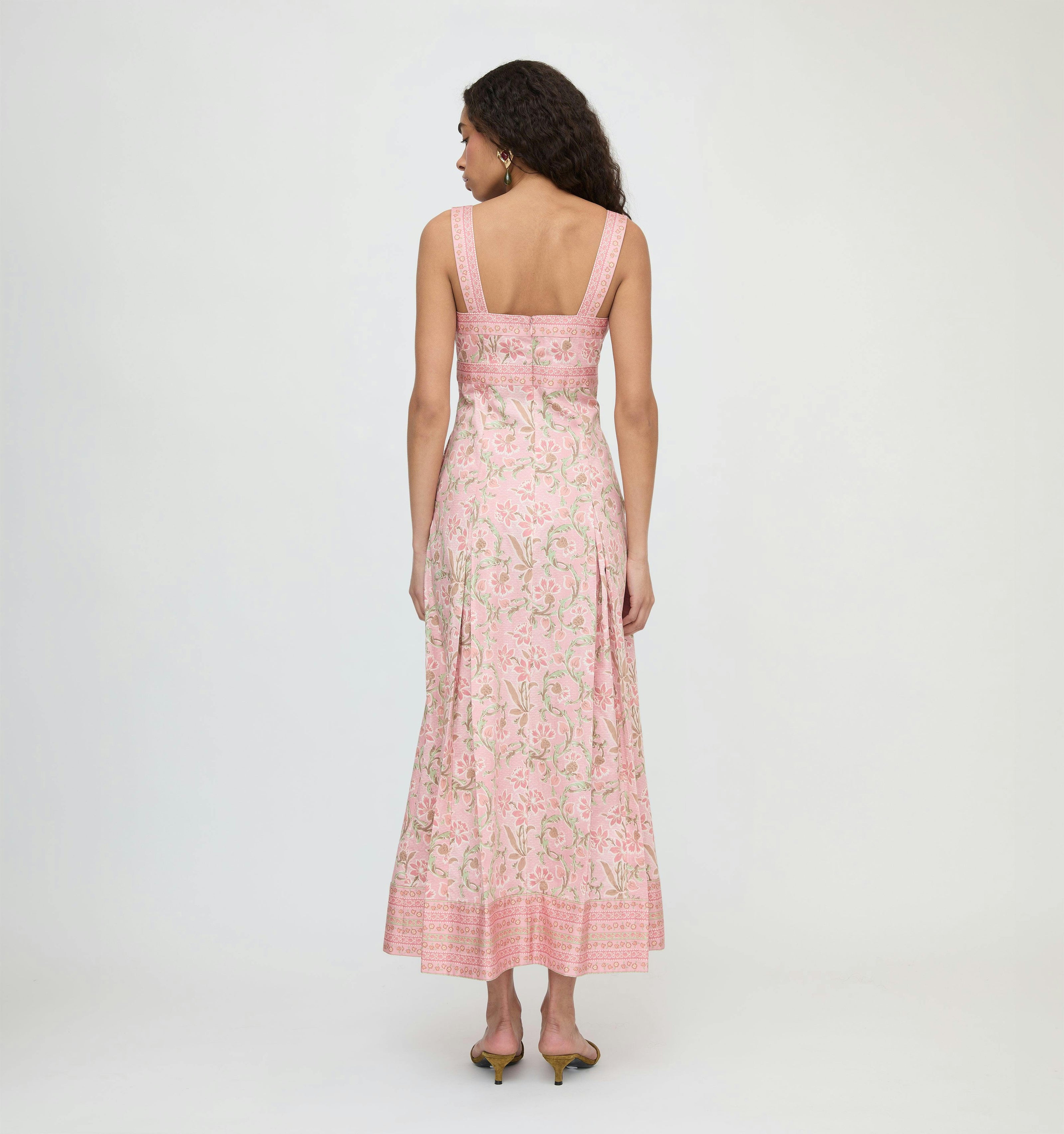 The Hope Dress - Daffodil Brocade