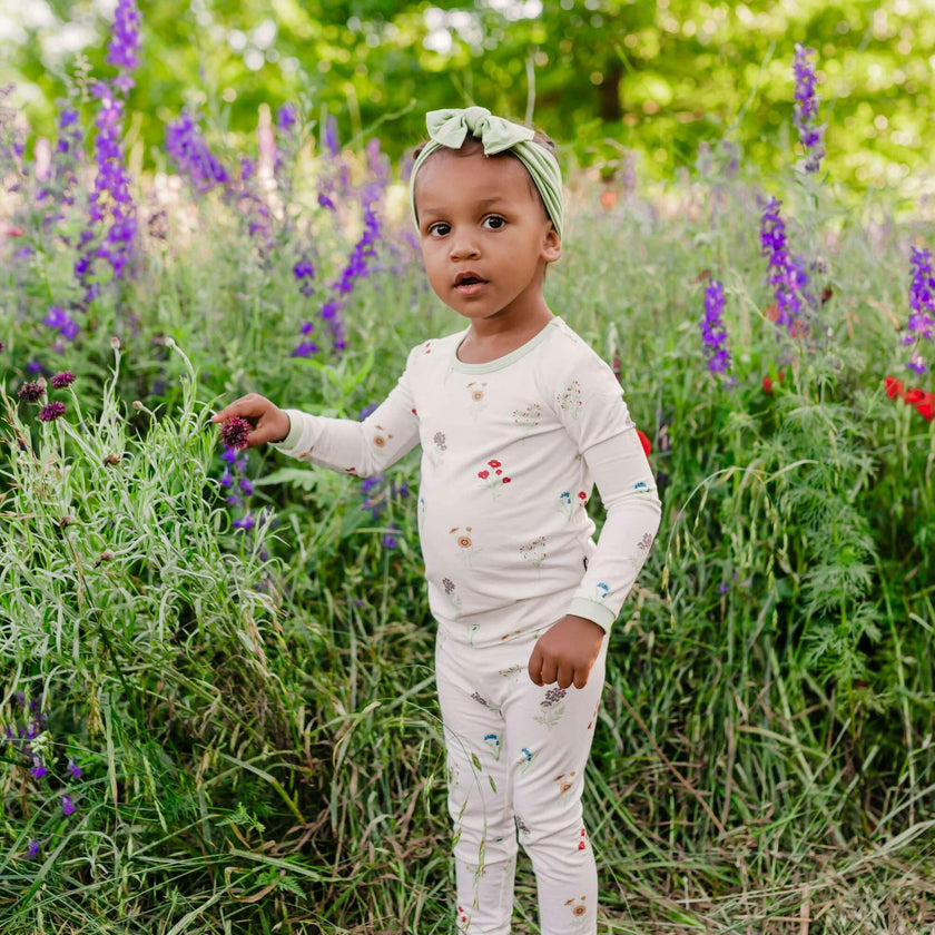 Toddler Pajama Set, Wildflower