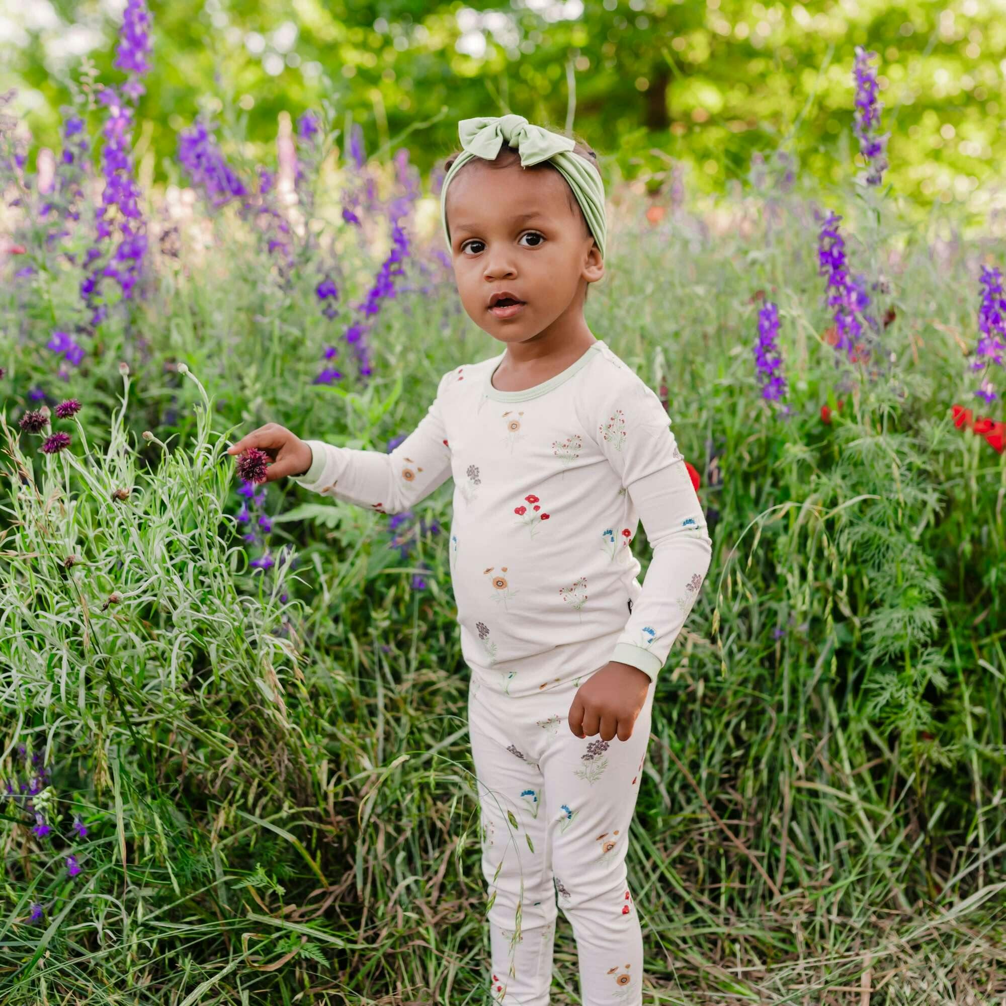 Toddler Pajama Set, Florals