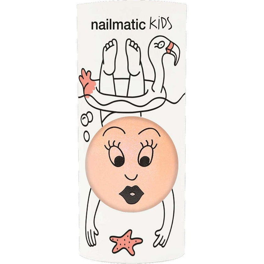 Nail Polish for Kids NEON SINGLE Coral Neon