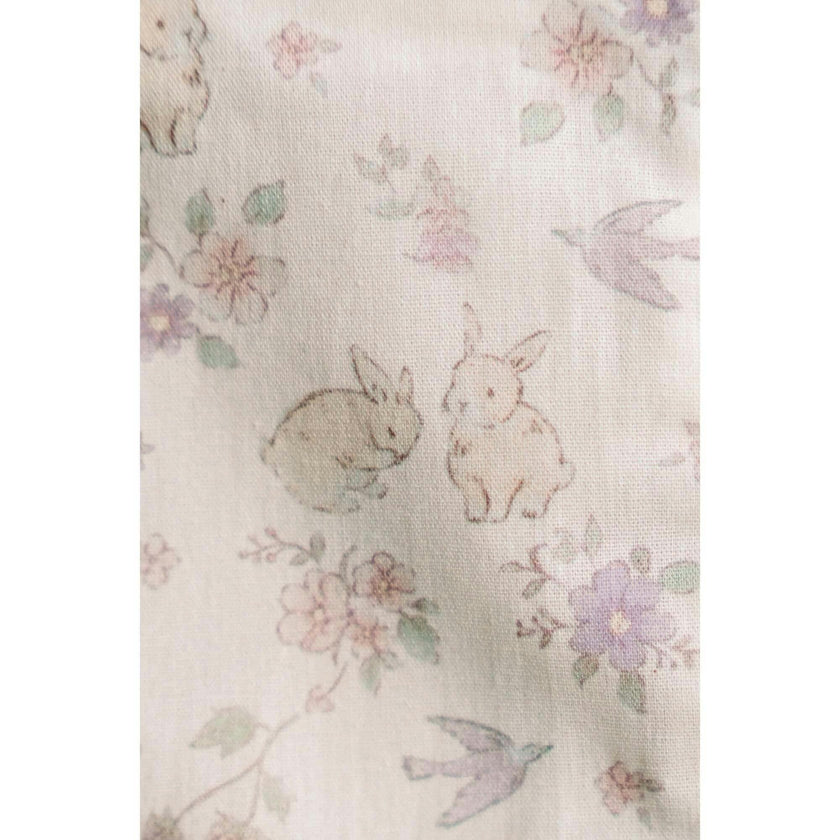 Storybook Timeless Floral Ruffle Zipper Pouch