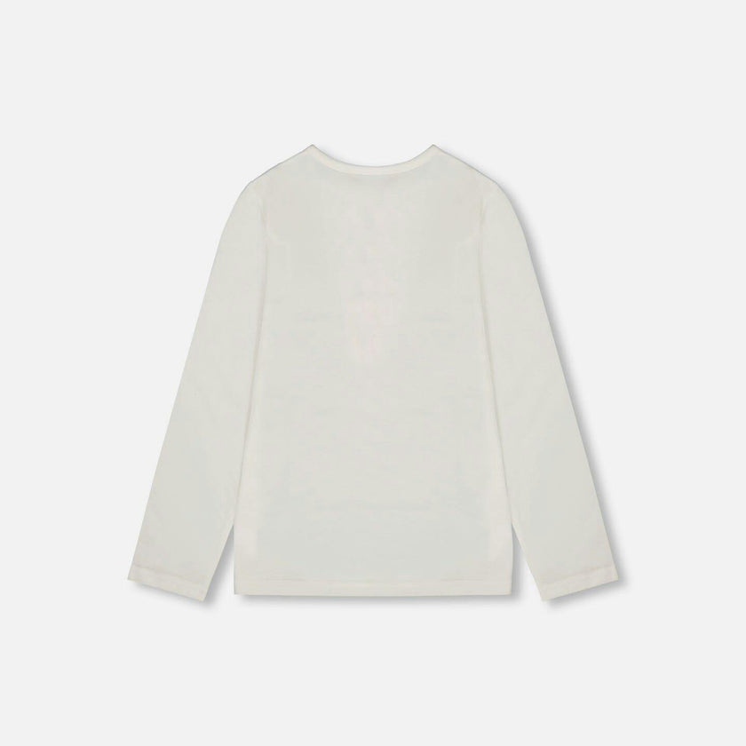 Organic Cotton Long Sleeve T-Shirt with Hot Chocolate