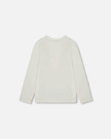 Organic Cotton Long Sleeve T-Shirt with Hot Chocolate