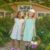 Girls Stevie Dress - Dachshunds in Sweaters