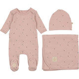 Plush Print Layette Set