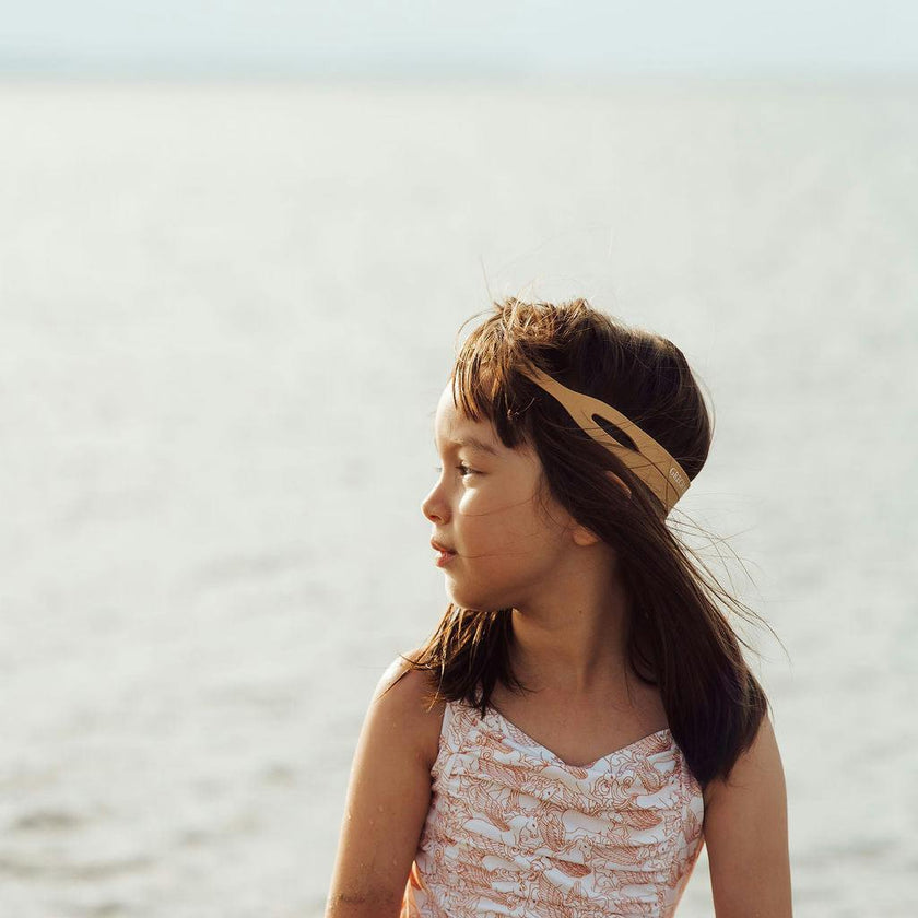 Vintage Girls 1 Piece Swimsuit | UPF + Recycled - Pegasus