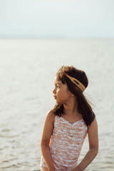 Vintage Girls 1 Piece Swimsuit | UPF + Recycled - Pegasus