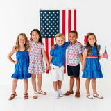 Classic Americana Ruffle Dress