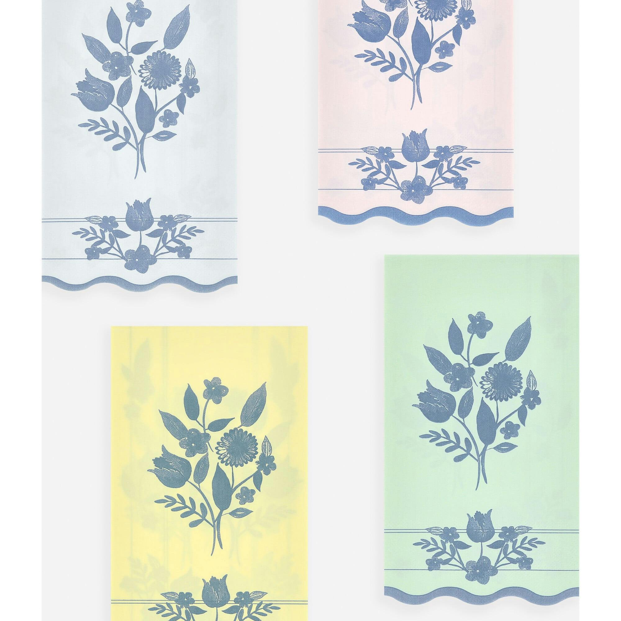 Vintage Botanical Guest Towels