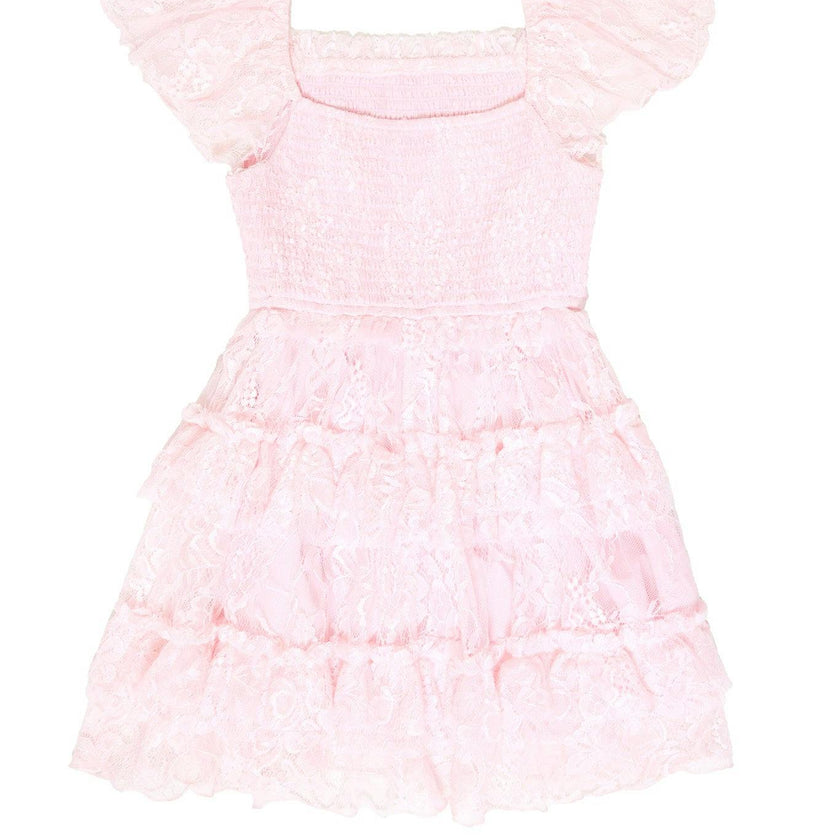 Mini Addy Dress in Light Pink