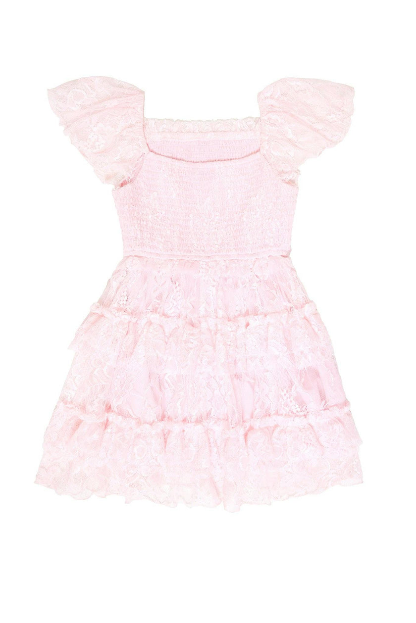 Mini Addy Dress in Light Pink