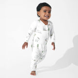 Winter Forest Animals Bamboo Convertible Footie