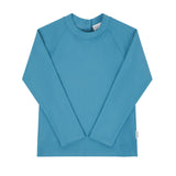 unisex cerulean blue rashguard