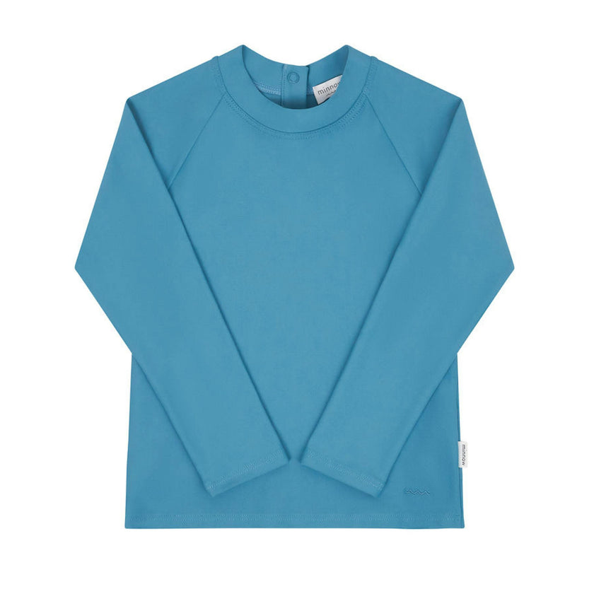 unisex cerulean blue rashguard