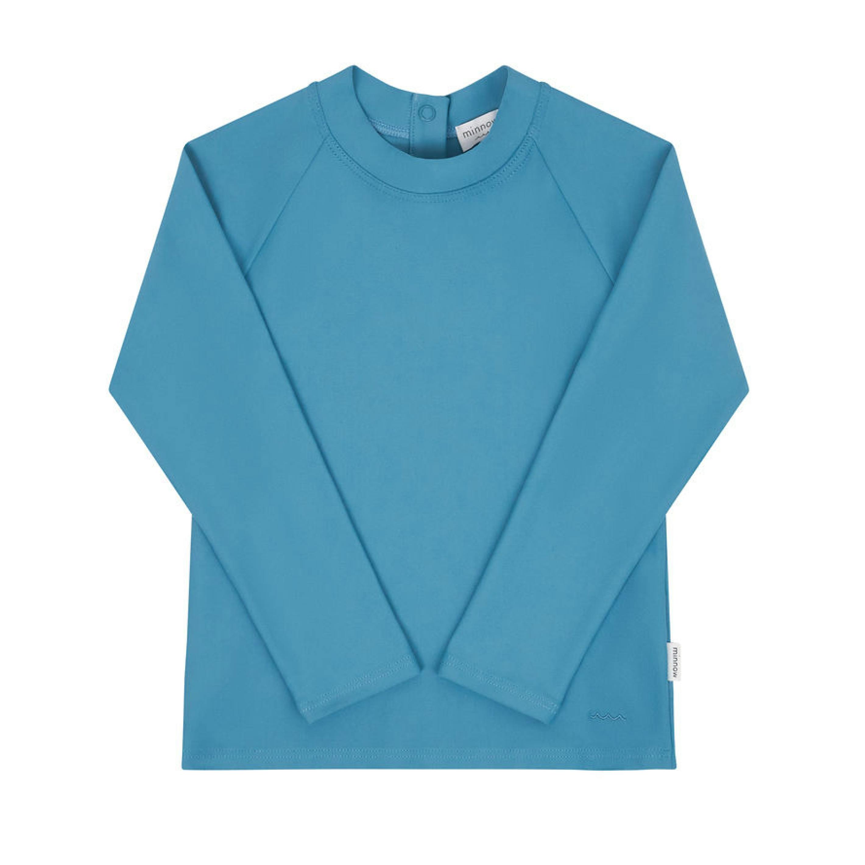 unisex cerulean blue rashguard