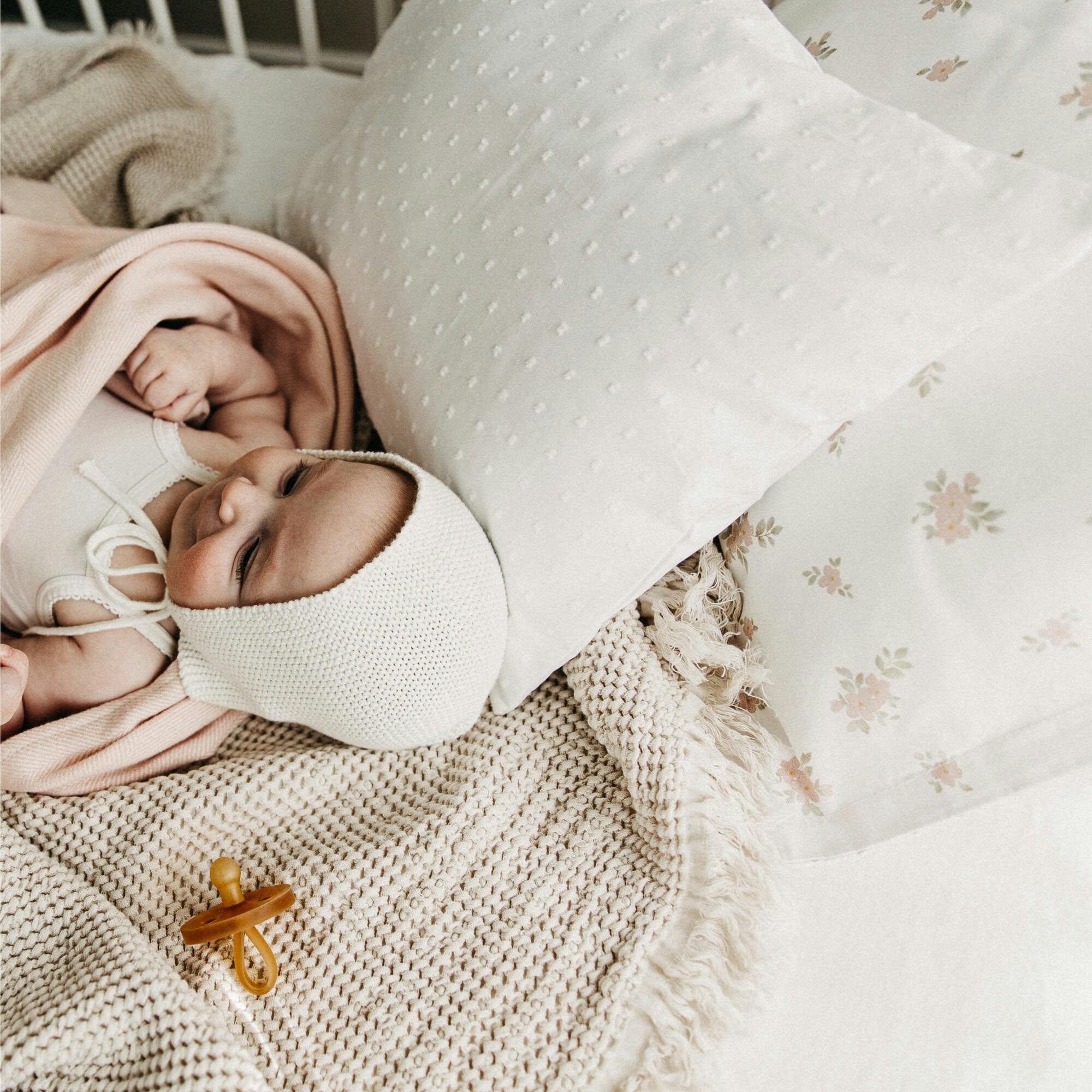 Jardin Floral Print Crib Duvet