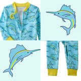 SHAWN Snug-fit Footless Baby Pajamas for Boys & Girls