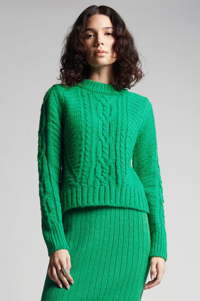 CARLY SWEATER | EMERALD | ONE LEFT!