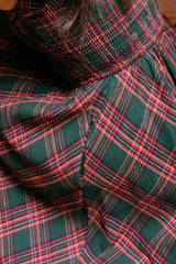 Hattie Dress in Evergreen Plaid